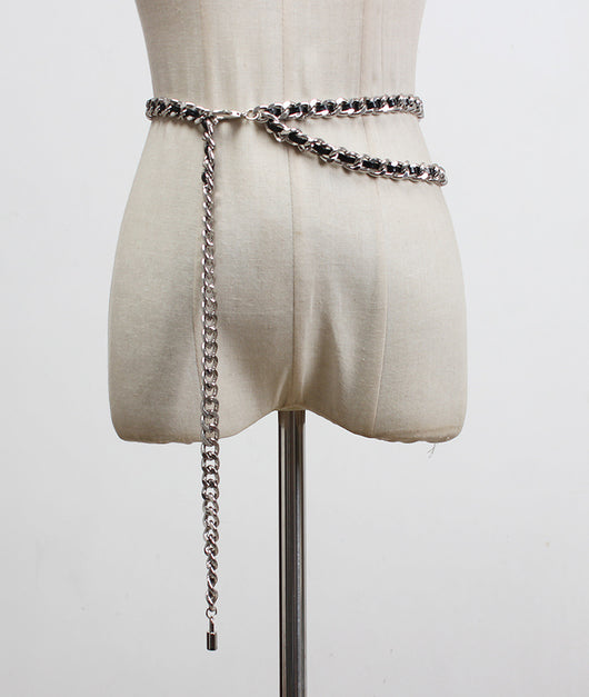 Cinturón de Cadena Metálica con Borlas - Estilo Coreano Moderno - Image 10