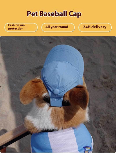 Gorra Protectora Solar Ajustable para Mascotas con Orejas Descubiertas - Image 12