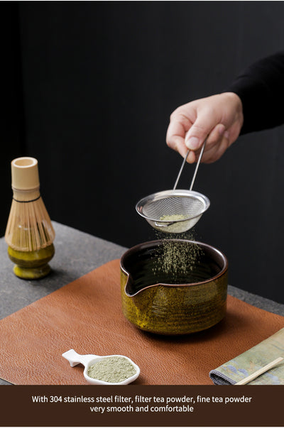 Set Completo de Té Matcha Horneado en Horno Japonés Tradicional - Image 21