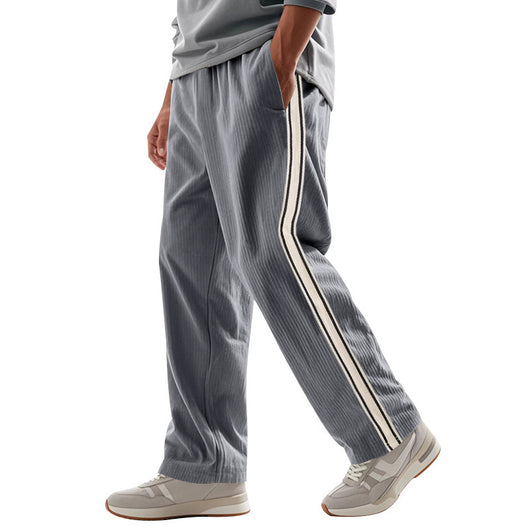 Pantalones de Chándal Holgados con Franja Lateral para Hombre - Image 28