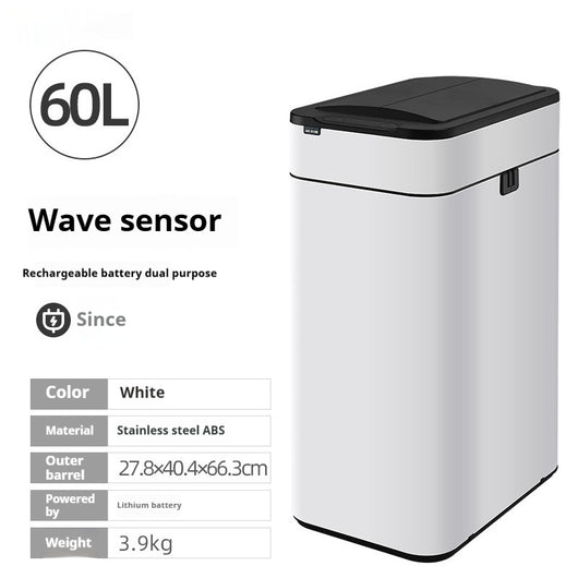 Basurero Inteligente Automático de Gran Capacidad con Sensor Infrarrojo - Image 9