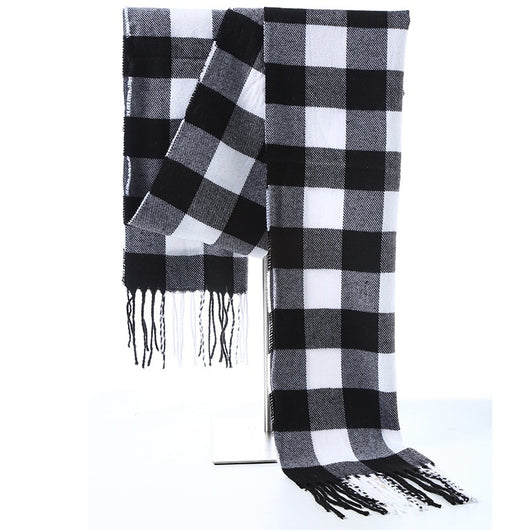 Pañoleta de Cachemira Escocesa para Mujer - Abrigo Elegante y Cálido - Image 11