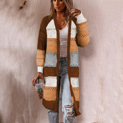 Cardigan Largo para Mujer - Suéter Elegante de Manga Larga - Image 2