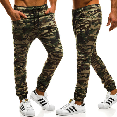 Pantalones casuales camuflaje para hombre - Otoño - Image 5