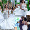 Vestido de Novia Sirena Africano con Encaje Calado
