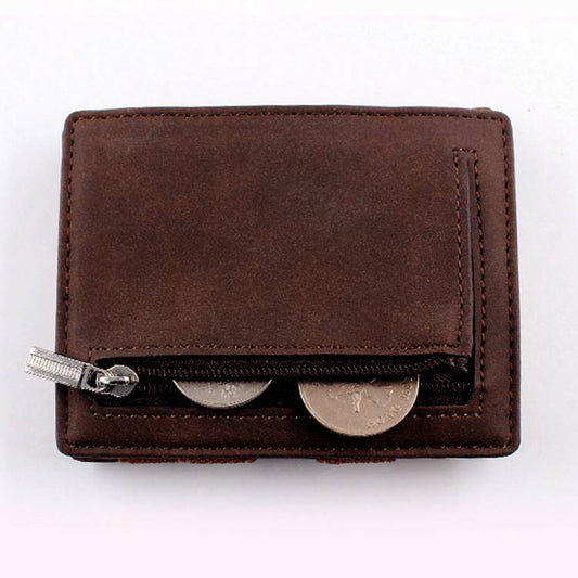 Billetera de Cuero Crazy Horse Retro Vintage - Image 2