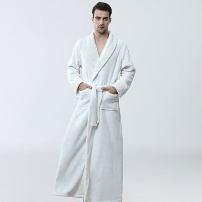 Pijama Térmico Coral para Hombre - Bata de Casa Acogedora y Abrigada - Image 9