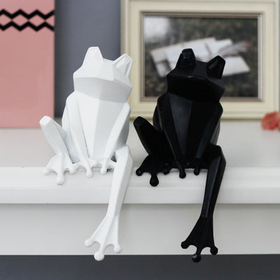 Adornos de Resina Rana Origami - Decoración Nórdica Moderna - Image 4