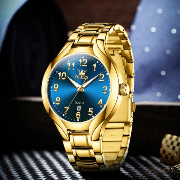 Reloj de Cuarzo para Hombre con Diseño Tridimensional Versátil