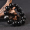 Pulsera de Obsidiana con Ojo Doble