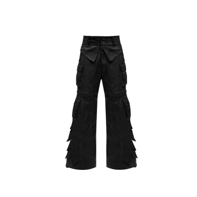 Pantalones Bootcut Casuales con Diseño Calado para Hombre - Image 5