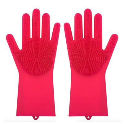 Guantes de Limpieza Resistentes al Calor con Cepillo de Silicona - Image 32