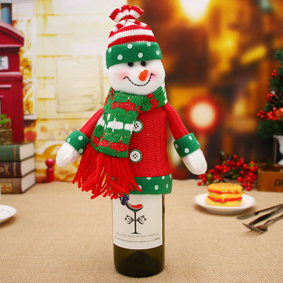 Calcetines Navideños para Botellas de Vino - Image 41