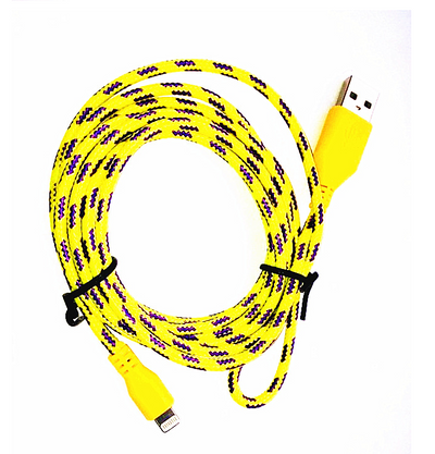 Cable de Carga USB Nylon Trenzado 3 Metros Compatible con iPhone 5/6/6S - Image 3
