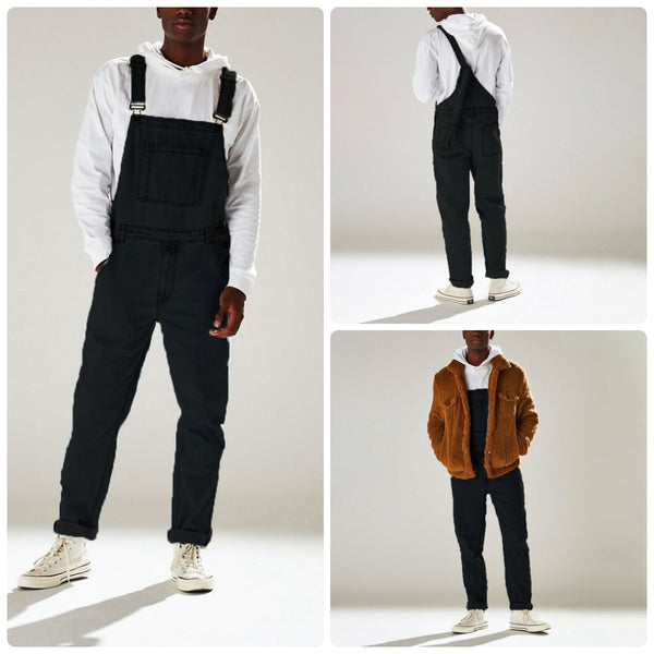 Jeans de Cintura Alta Estilo Europeo y Americano para Hombre