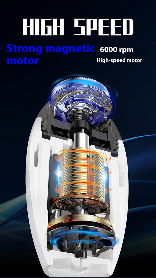 Rasurador Eléctrico Inteligente Portátil Turbo Mini - Image 17