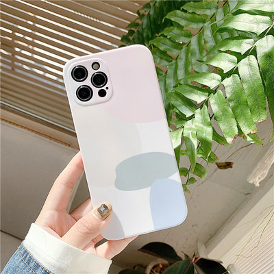 Funda para iPhone 12 Colores Morandi Mate TPU Resistente - Image 5