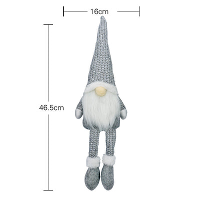 Muñeco Papá Noel Estilo Nórdico para Ventanas y Decoración Navideña - Image 2