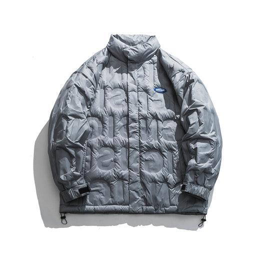 Chaqueta de Plumón Grueso Holgada para Invierno Hombre - Image 5