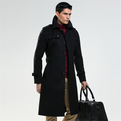 Abrigo de Lana Cruzado para Hombre - Image 7