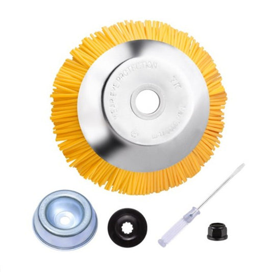 Kit de 5 Cabezales Nylon para Desbrozadora y Cortadora de Césped 8 Pulgadas