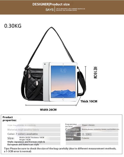 Bolso Bandolera de Cuero PU Texturizado Suave - Image 17