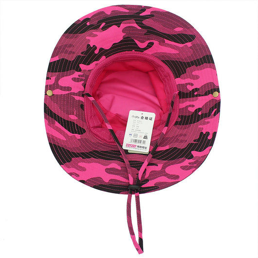 Gorra de Pesca con Camuflaje y Protección Solar - Image 2