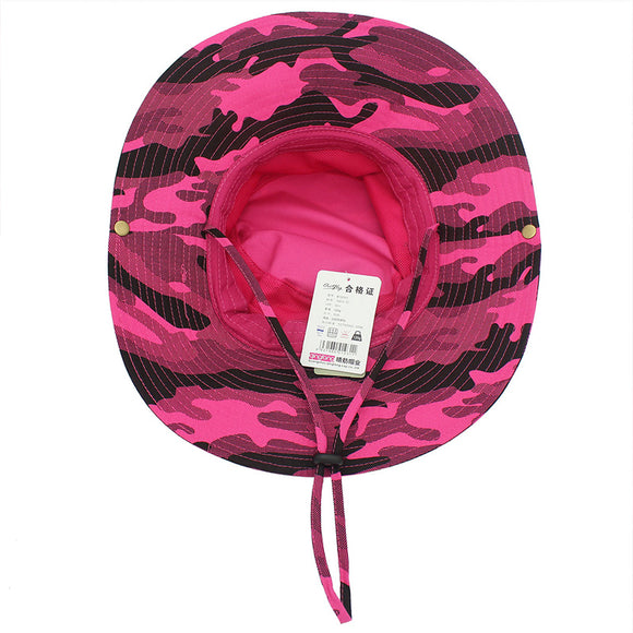 Gorra de Pesca con Camuflaje y Protección Solar