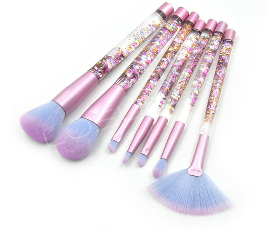 Kit Profesional de Brochas de Maquillaje con Estuche y Válvula de Flujo Líquido - Image 2