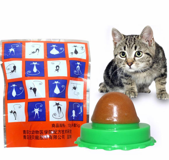 Snack Adherible para Gatos - Golosina Nutritiva de Lamido Fijo