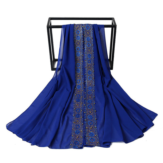 Pañuelo de Encaje con Perlas para Mujer - Elegancia y Estilo - Image 25