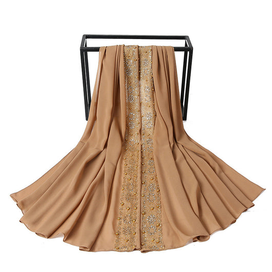 Pañuelo de Encaje con Perlas para Mujer - Elegancia y Estilo - Image 43