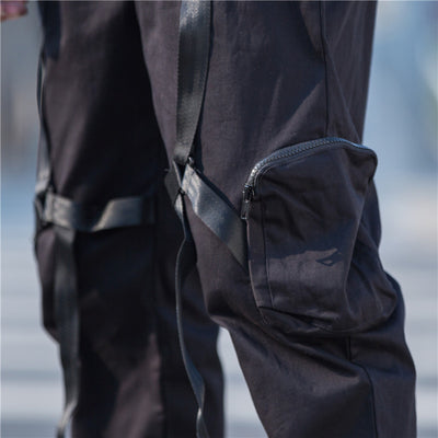 Pantalones Harem Casuales para Hombre con Múltiples Bolsillos - Image 16