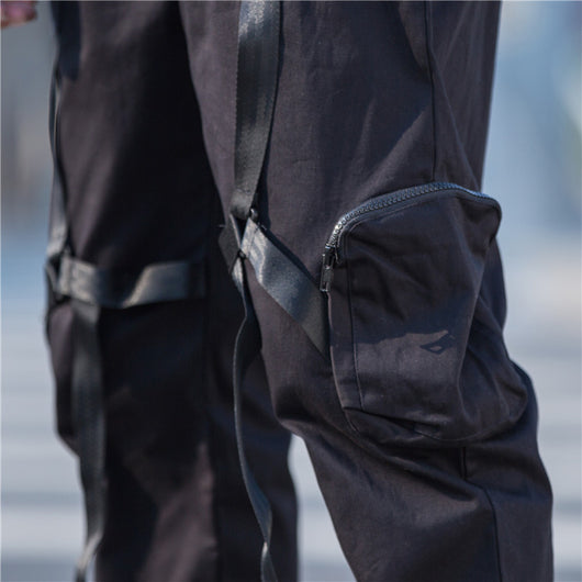 Pantalones Harem Casuales para Hombre con Múltiples Bolsillos - Image 16