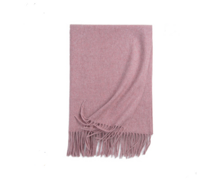 Bufanda Gruesa Unisex de Color Sólido - Chal Versátil para Otoño e Invierno - Image 50