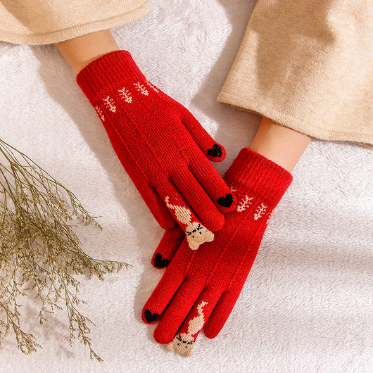 Guantes de Lana Cálidos con Pantalla Táctil - Color Ante - Image 21