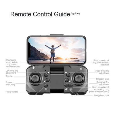 Dron S92 con Triple Cámara, Posicionamiento por Flujo Óptico y Control Remoto - Image 24