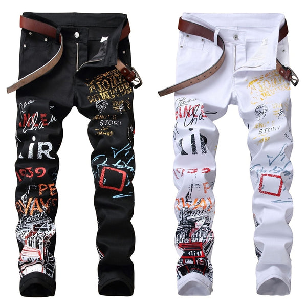 Pantalones Vaqueros Clásicos para Hombre de Alta Moda