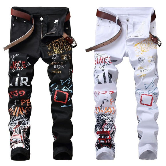 Pantalones Vaqueros Clásicos para Hombre de Alta Moda