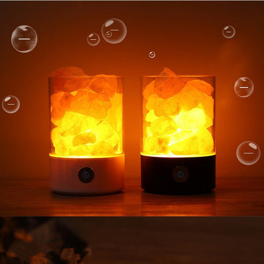 Lámpara de Sal Cristal Romántica para Dormir - Image 10