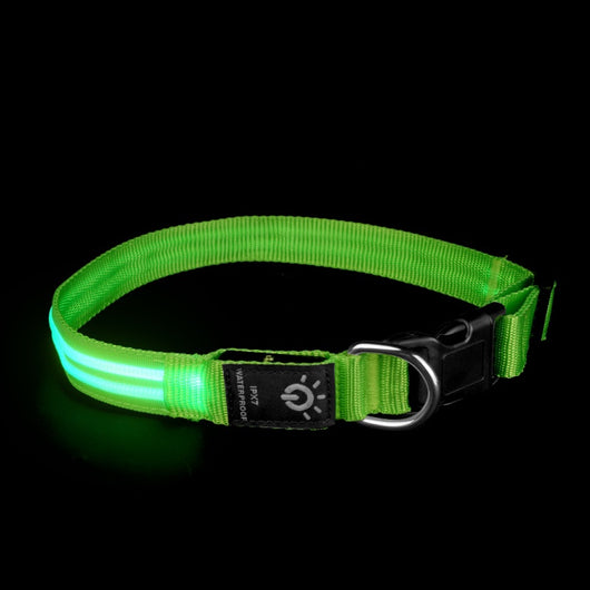 Collar LED Impermeable para Mascotas - Iluminación Nocturna - Image 3