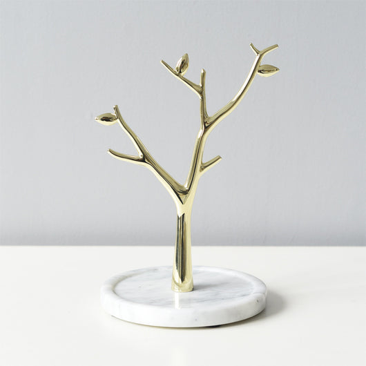 Organizador de Joyas en Mármol Árbol