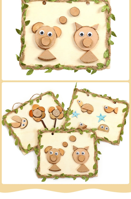 Kit de Arte Ramas Naturales - Pintura Artesanal en Madera para Día del Árbol - Image 12
