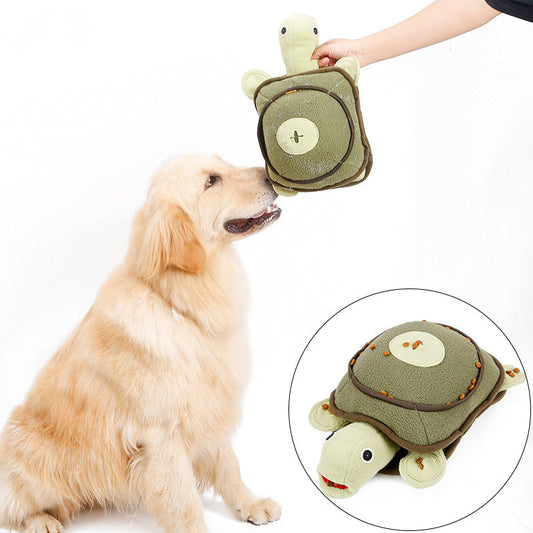 Juguete Peluche Tortuga Puzzle Interactivo para Perros - Image 2