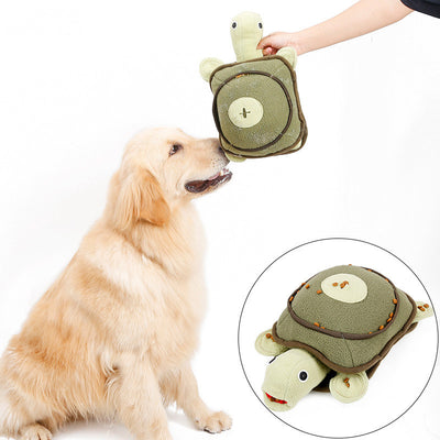 Juguete Peluche Tortuga Puzzle Interactivo para Perros - Image 2