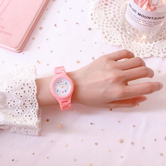 Reloj de Colores Pastel Estilo Kawaii Japonés - Image 2