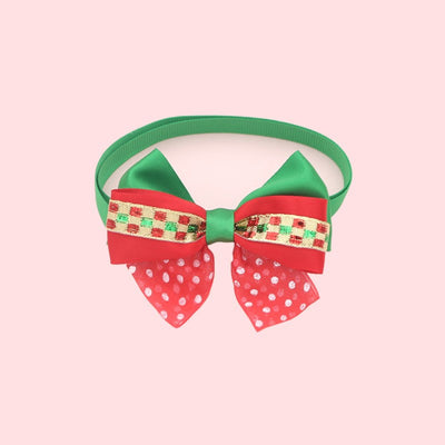Collar Navideño Ajustable para Gato y Perro con Pajarita - Image 44