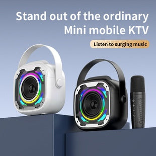 Parlante Bluetooth Mini con Luces LED y Micrófono Inalámbrico para Niños - Image 25