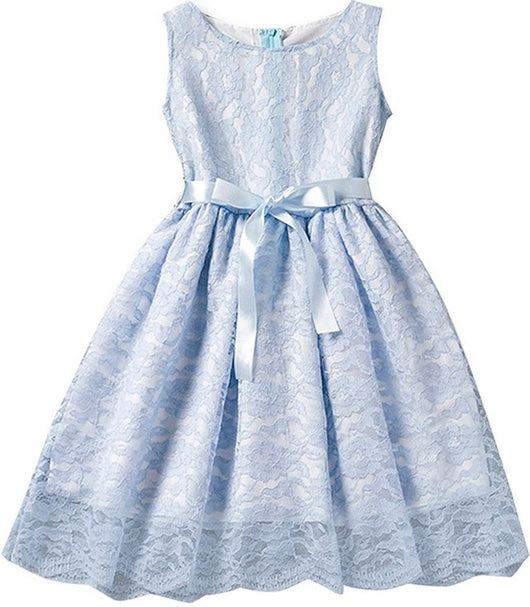 Vestido Princesa Infantil de Encaje Coreano - Image 4