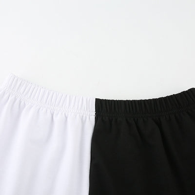 Pantalones de Corte Moderno con Costuras Combinadas - Image 7